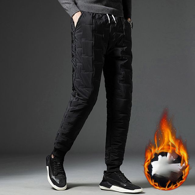 밴딩 겨울 기모 9부 바지 LM-0168