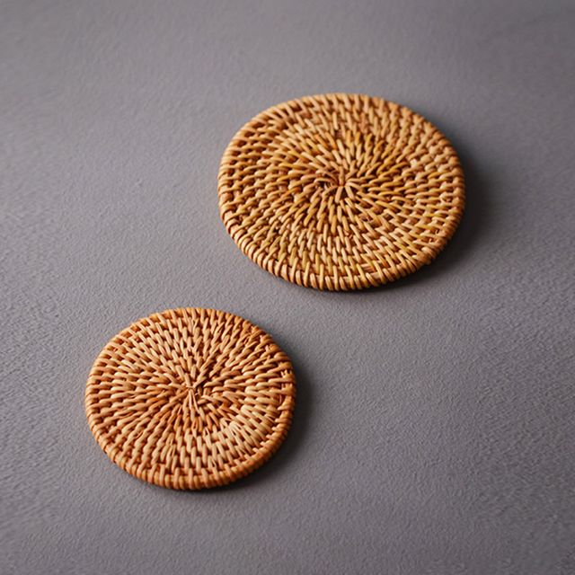 라탄 컵받침 티코스터 홀더 LMCF-0048