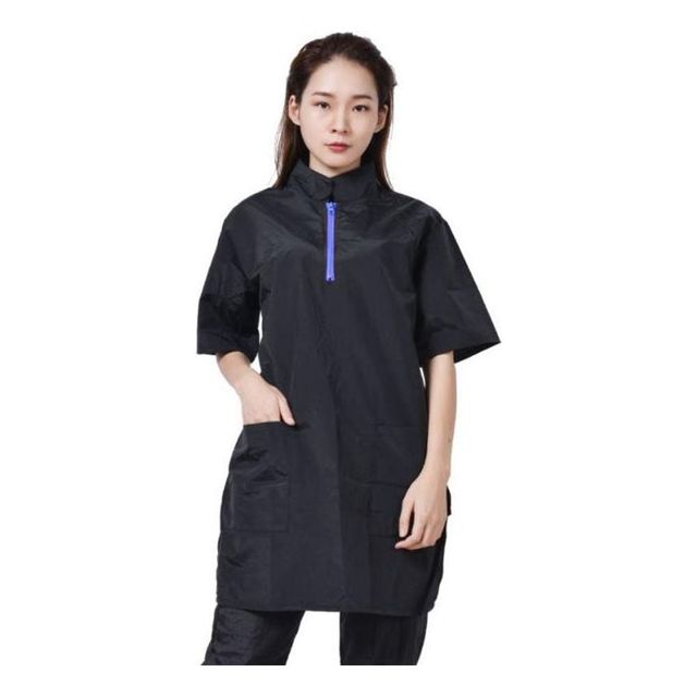 애견미용사 유니폼 반팔 미용가운 전문용