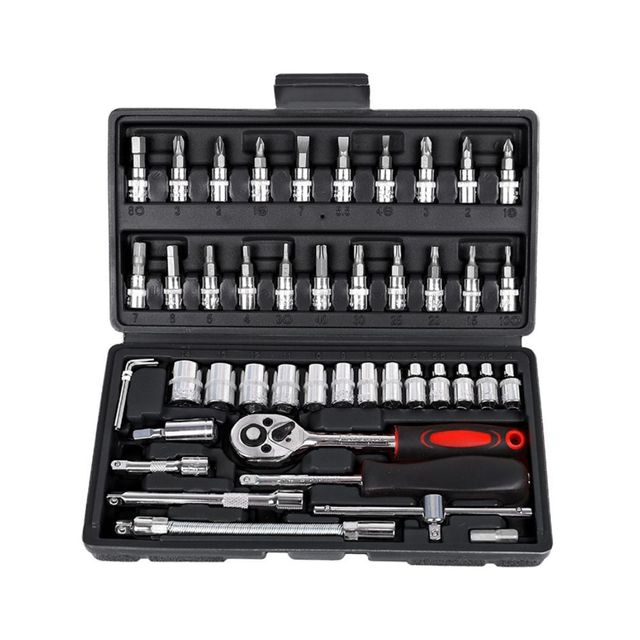 46P 복스세트 렌치 비트세트 차수리공구 전문가용