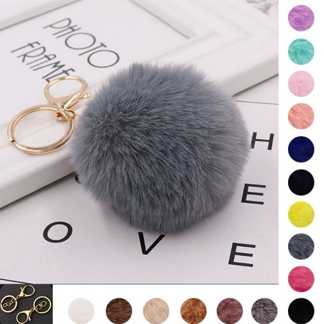 키밍 귀여운 털키링 가방걸이 키홀더 열쇠고리 소품