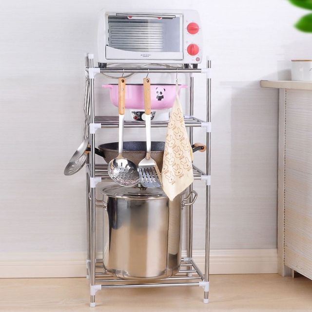 스텐 냄비 정리대 주방 수납 선반 싱크대 거치대