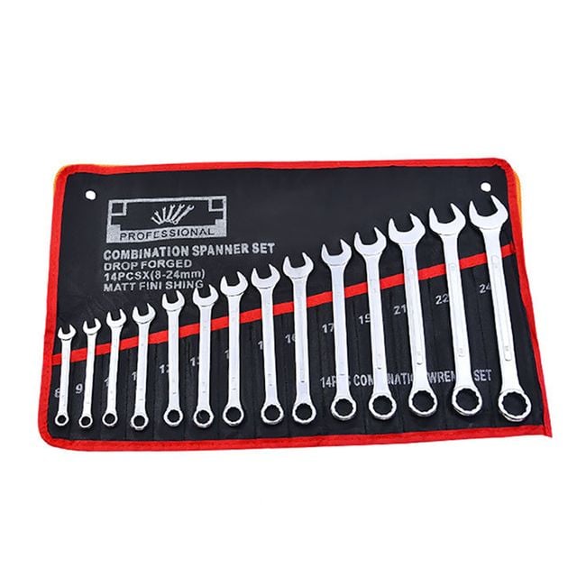 전문가용 편구 스패너 세트 14P HM-10020