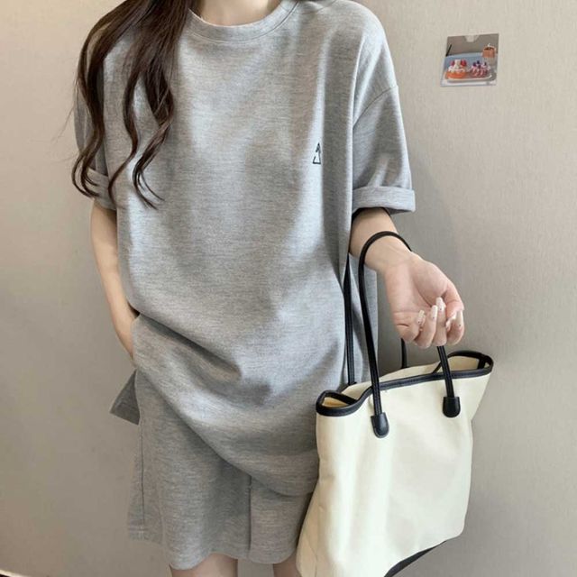 면 반팔 반바지 세트 TD-1004612