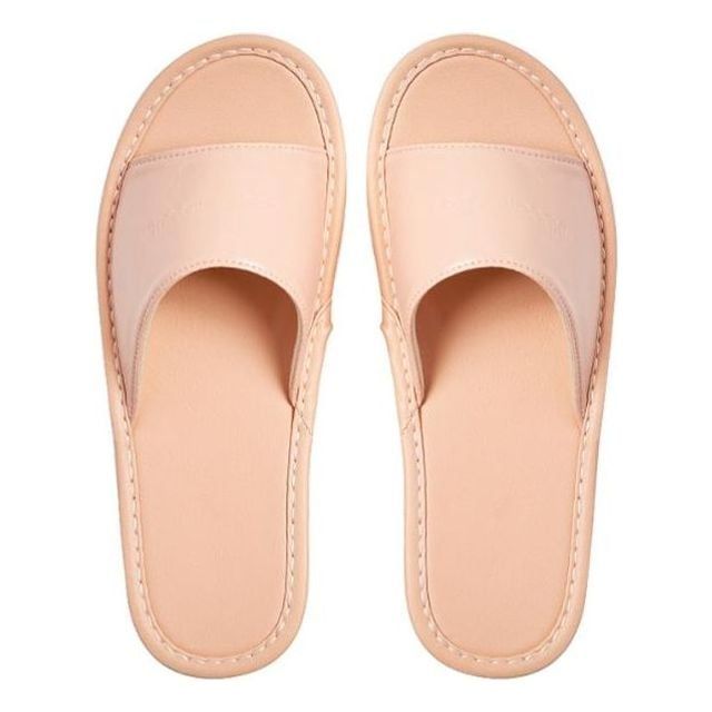 사계절 가죽 커플 실내화 하우스 슬리퍼 남녀용 편안한 실내화