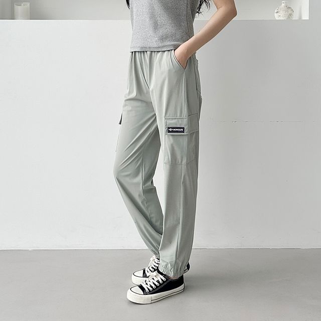 턴도우 허리밴딩 카고 조거팬츠 SD-250612