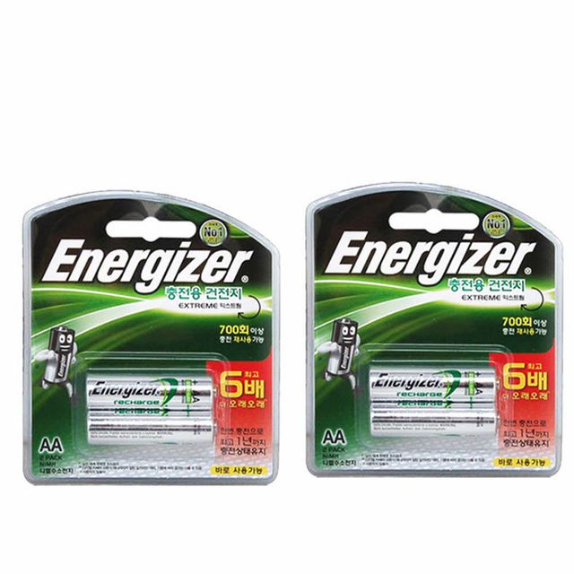 에너자이저 충전지 AAA 4알 NiMH 니켈수소충전건전지