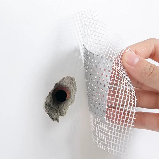 석고보드 벽구멍 드라이월 패치 세트 벽지보수 벽구멍메우기 매꾸기