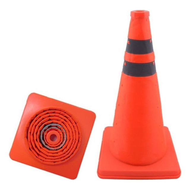 접이식 도로공사 안전 꼬깔콘 주차금지 칼라콘
