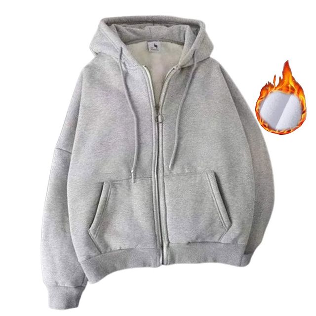 기모 후드집업 남녀공용 빅사이즈 SBO-1004936