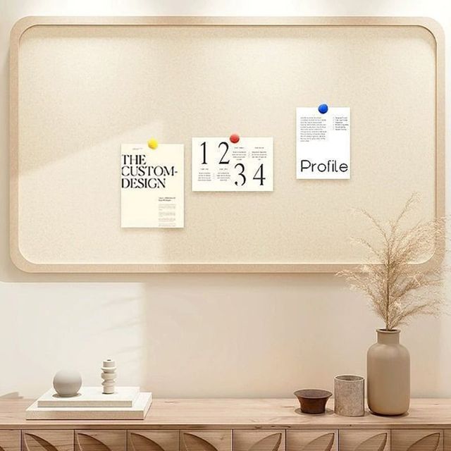 펠트 보드판 대형 게시판 알림판 안내판 메모판 80cmx120cm