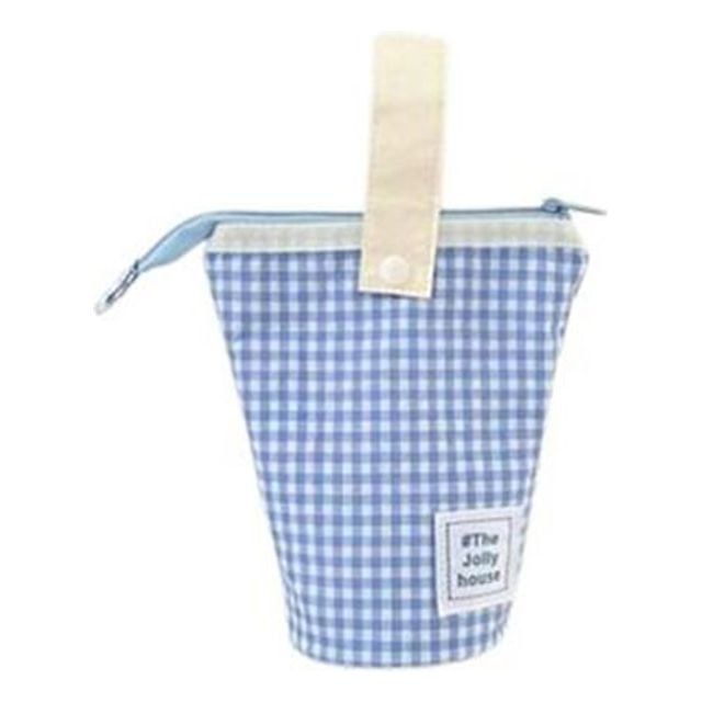 다용도 스탠드 필통 펜파우치 메이크업 주머니