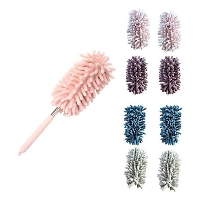 키밍 자동차 미니 먼지털이 세트 신축가능 본품 리필