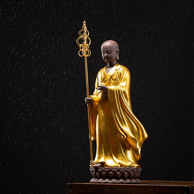 [해외] 재물 행운 평화를 가져다 주는 지장왕 불교용품