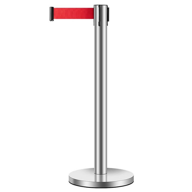 벨트 차단봉 가이드라인 행사용 통제선 대기선 실버3m