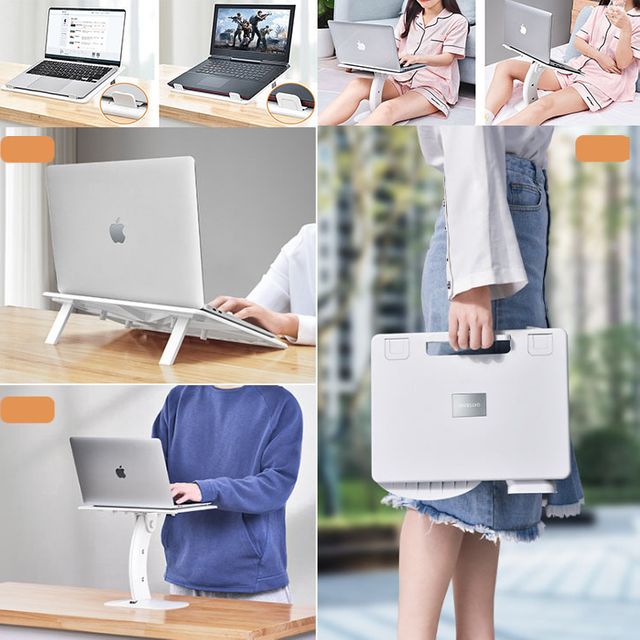 키밍 다용도 접이식 노트북 거치대 독서대 태블릿받침