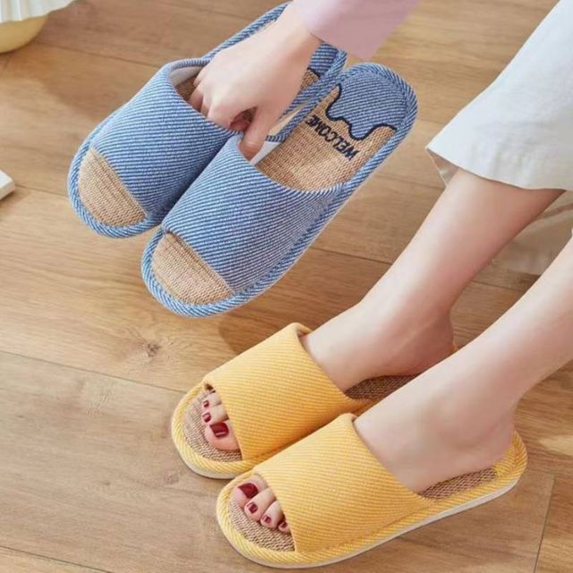 쿠션 거실화 슬리퍼 미끄럼방지 사무실 발편한 실내화