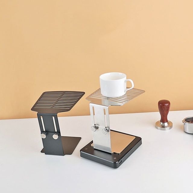 키밍 커피 저울 높이조절 받침대 샷잔 스탠드 거치대