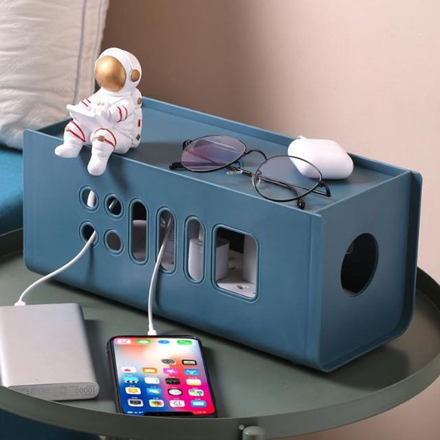 전선 정리 멀티탭 보관함 수납 거치대 3구 4구