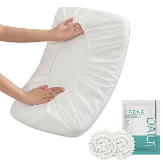 여행용 일회용 부직포 베개커버 2매 LM-1005304