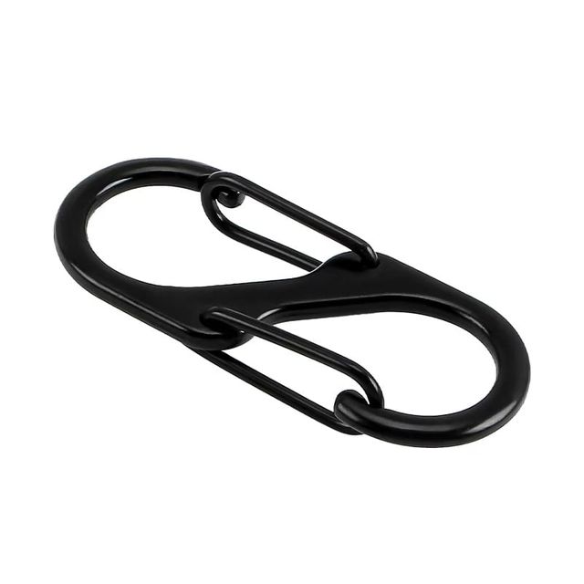 키밍 카라비너 20p + 수납파우치 세트 S고리 등산고리