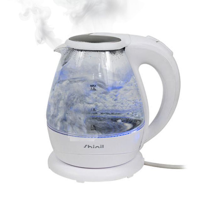 신일G15WKP 내열유리 무선 전기포트 주전자 1.5L