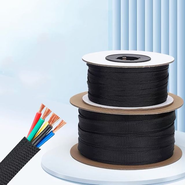 케이블 전선 정리 보호 망사튜브 슬리브 커버 8mm