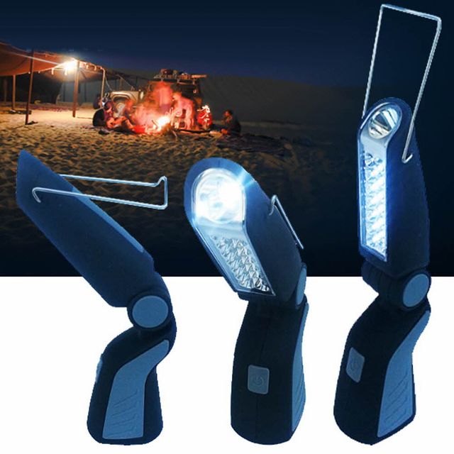 21 LED 휴대용 후레쉬 독서등 겸용 다기능