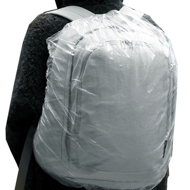 장만A688 백팩우의 책가방 비닐덮개 10개 가방우비 방수커버 일회용 배낭덮게
