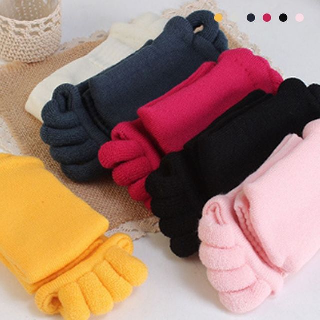 발가락 요가 양말 지압 양말 수면 양말 고양이 발 모양 디자인