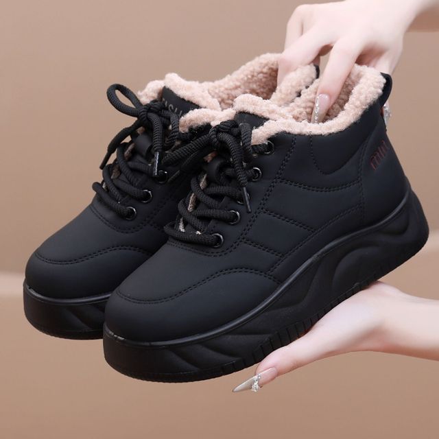 양털 안감 여성 스니커즈 OSM-1005787