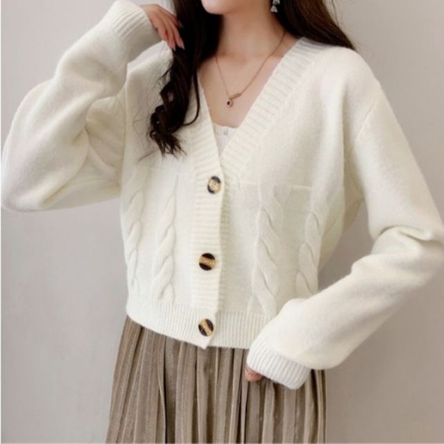 하트핏 크롭 니트 가디건 SWC-1005779