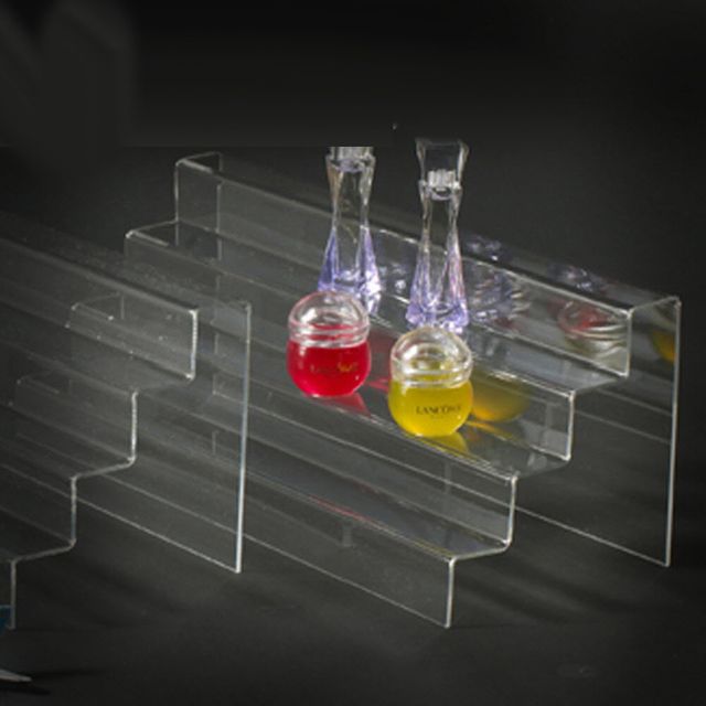 아크릴 상품진열대 소품진열대 계단형 절곡진열대