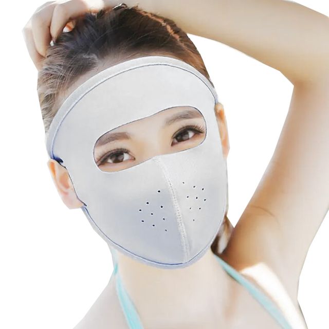 보급형 풀 페이스 마스크 햇빛가리개 풀커버 얼굴덮개