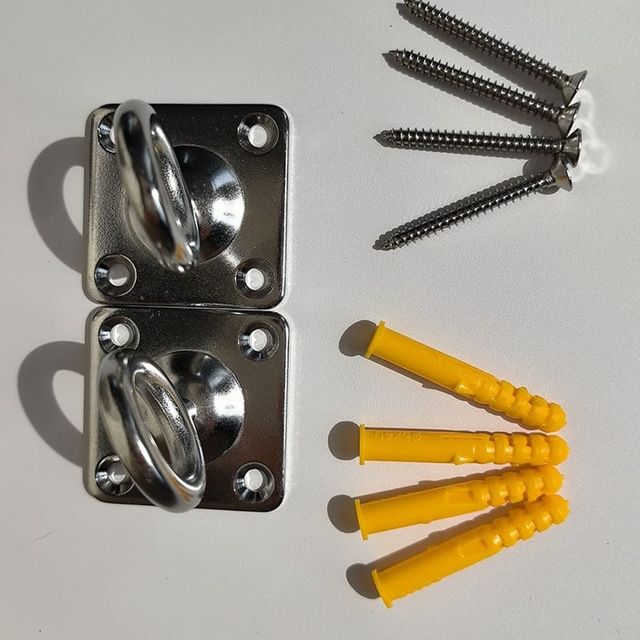 스텐 회전 링고리 대형 2P 소품걸이 타공후크