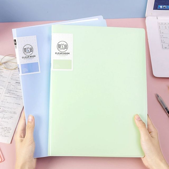 A4 투명 클리어 파일 30매 LMCF-0101