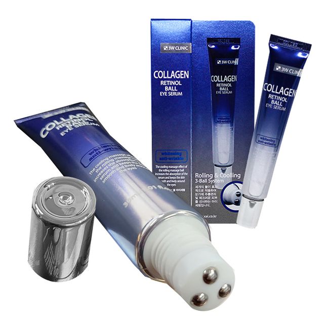 3W 콜라겐 레티놀 볼롤링 아이세럼 30ml