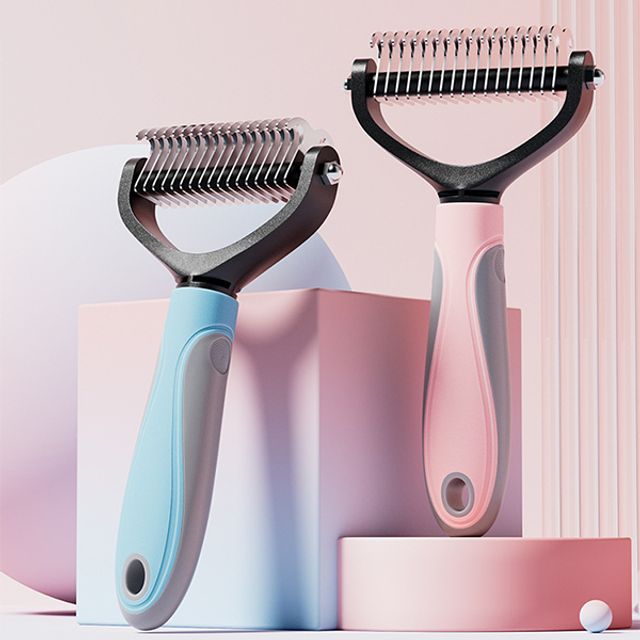 반려동물 엉킨털 죽은털 관리 빗 H-00002