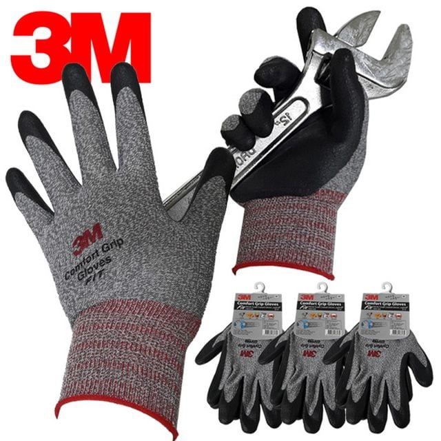 3M 스판덱스 코팅장갑 혼회색 FIT 코팅장갑
