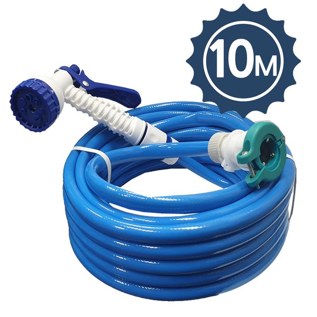 7단분무기 고급형 원터치 세차호스 10M