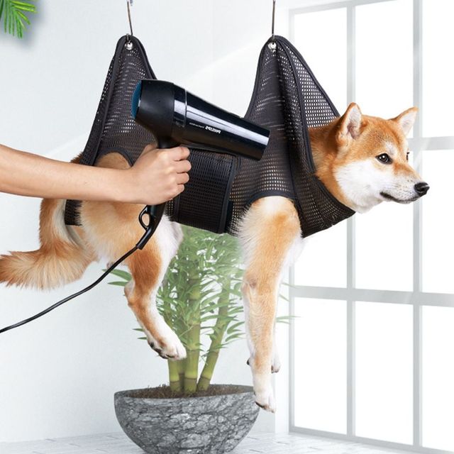 강아지 고양이 망사 미용해먹 애견 매쉬 침대