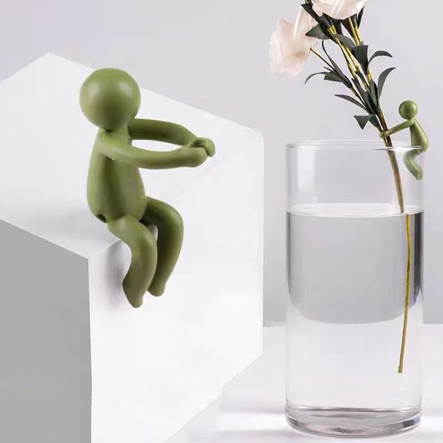 수경식물 지지대 3P 원예 화병 식물받침 세트