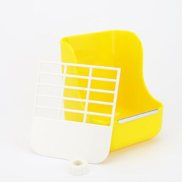 토끼용 건초 급식기 사료 그릇 간식 밥그릇 먹이 디스펜서