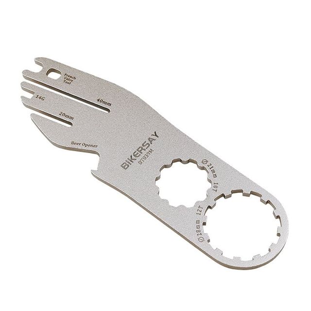 키밍 자전거 디스크 휠 얼라인 툴 렌치 교정기 조정기 수리공구