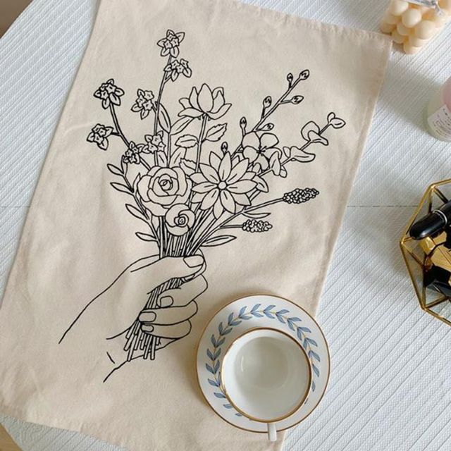 심플 패브릭 포스터 벽장식 인테리어 태피스트리