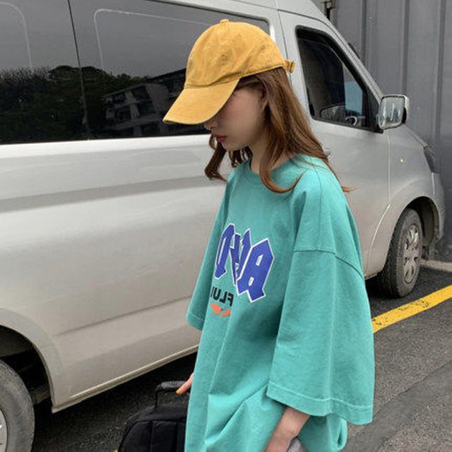 ACDC 여성 반팔 박스 티셔츠 BI-A200420