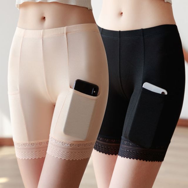 주머니 보정팬티 속바지 여성 팬티 속옷 하이웨스트