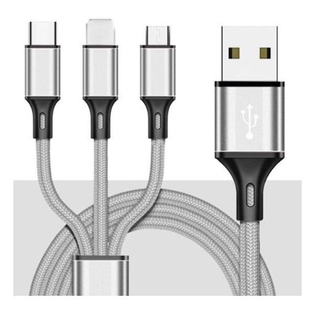 3in1 C타입 1.2m 충전케이블 휴대폰 핸드폰 호환