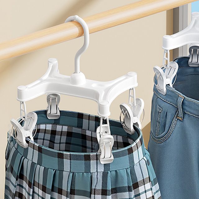 장만A826 사각 바지걸이 치마걸이 건조 옷걸이 빨래대 빨래집게