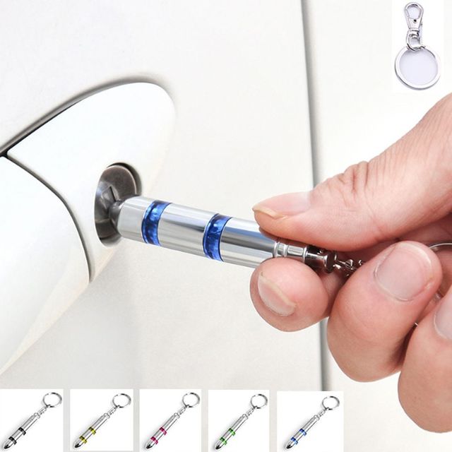 키밍 정전기 방지 키홀더 열쇠고리 휴대용 키링